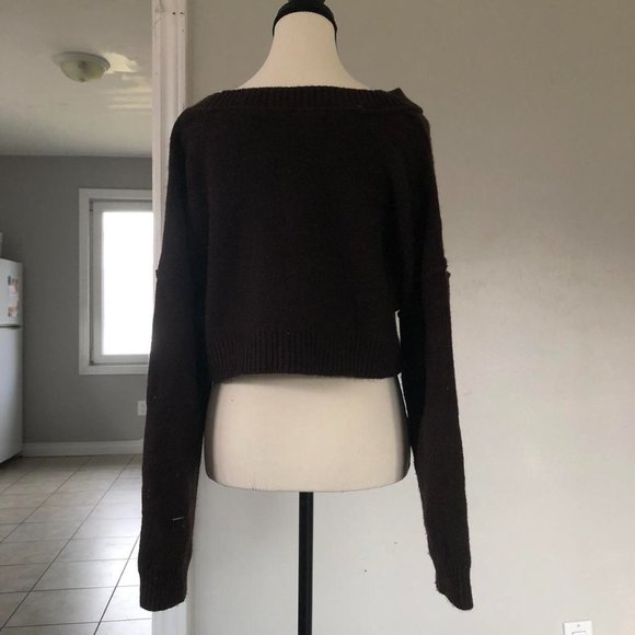 Garage cropped knit cardigan - Picture 2 of 4